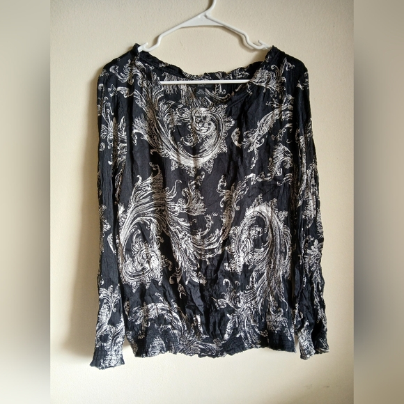 Alfani Woman Silk Size 16W Blouse - Picture 1 of 12